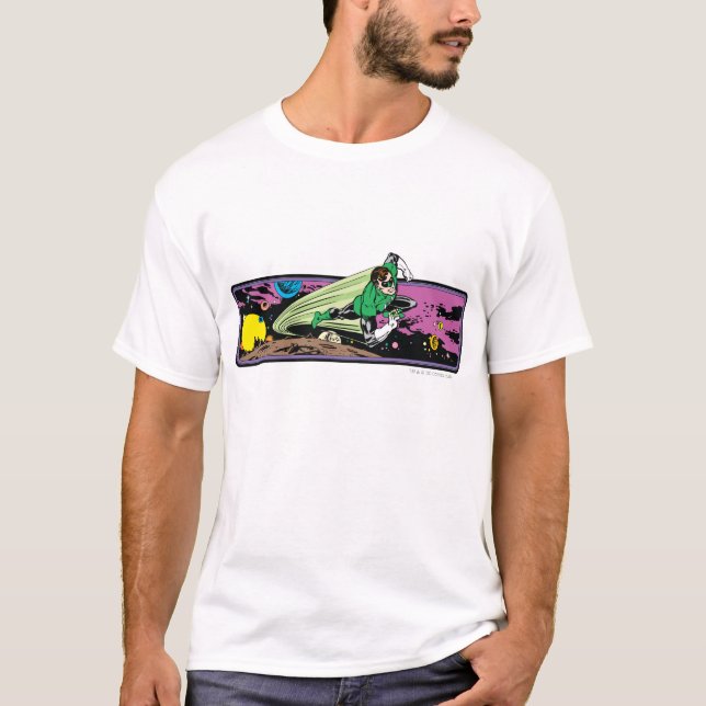 Green Lantern in Space T-Shirt (Front)