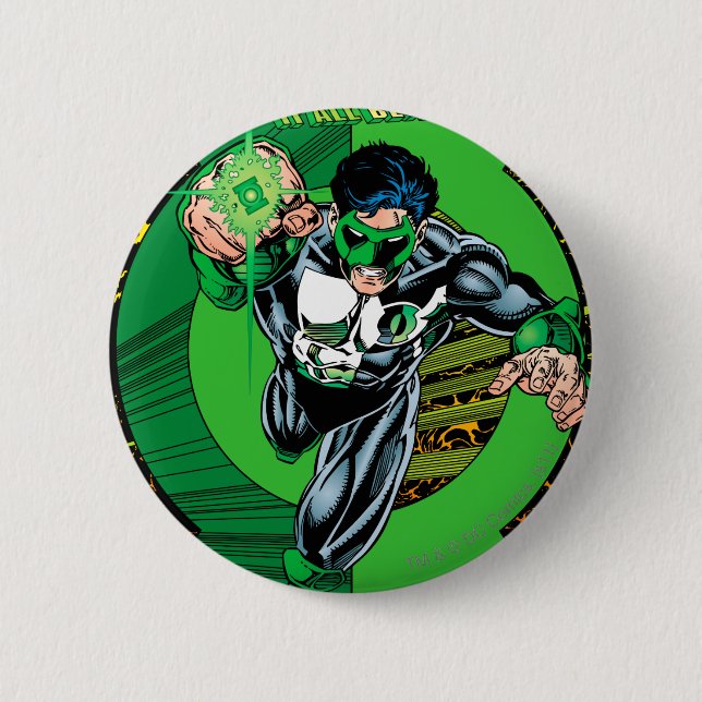 Green Lantern - It all begins here Button (Front)