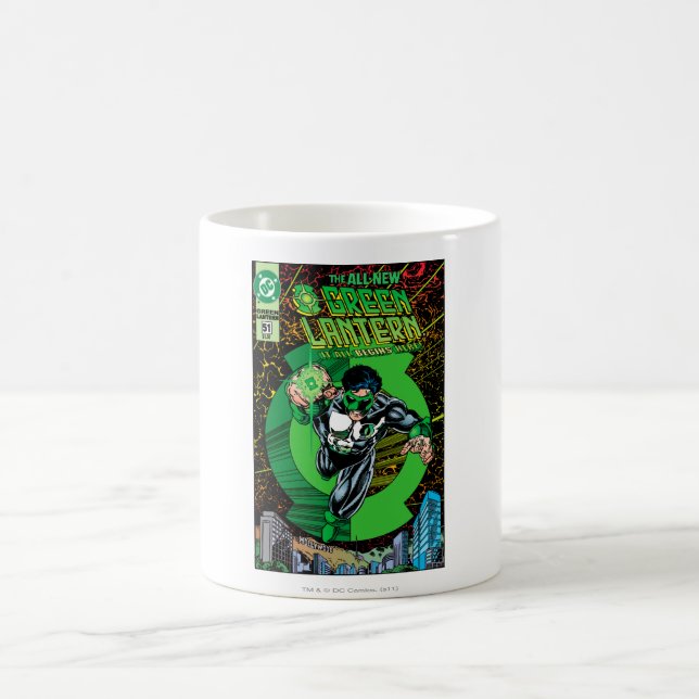 Green Lantern - It all begins here Coffee Mug (Center)