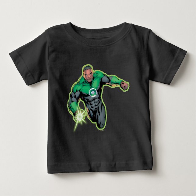Green Lantern John Stewart Baby T-Shirt (Front)