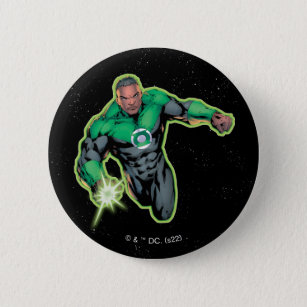 Green Lantern John Stewart Button