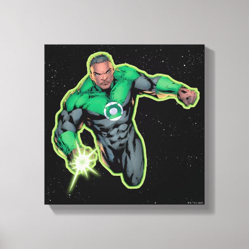 Green Lantern John Stewart Canvas Print