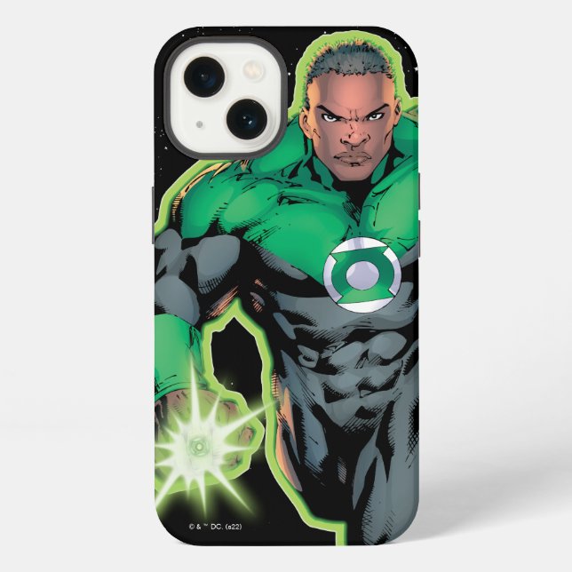 Green Lantern John Stewart Iphone Case (Back)