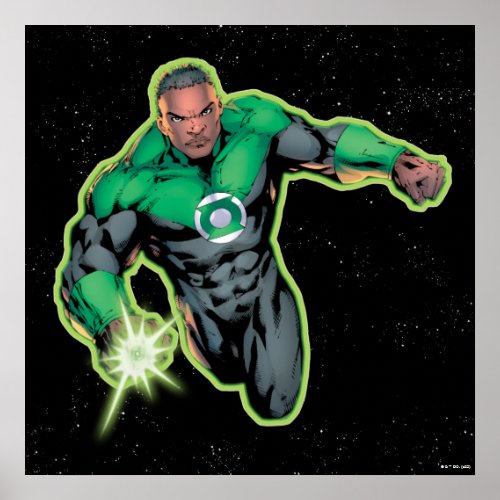 Green Lantern John Stewart Poster