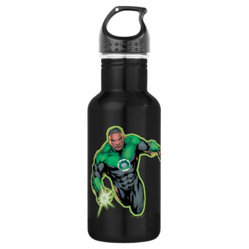 Green Lantern John Stewart Stainless Steel Water Bottle