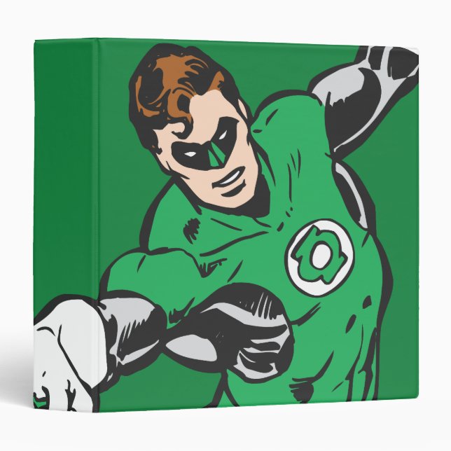 Green Lantern Jump 3 Ring Binder (Front/Spine)
