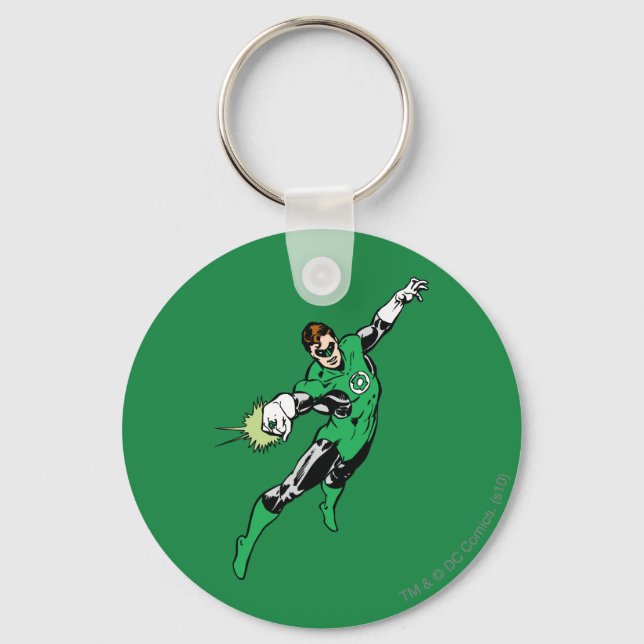 Green Lantern Jump Keychain (Front)