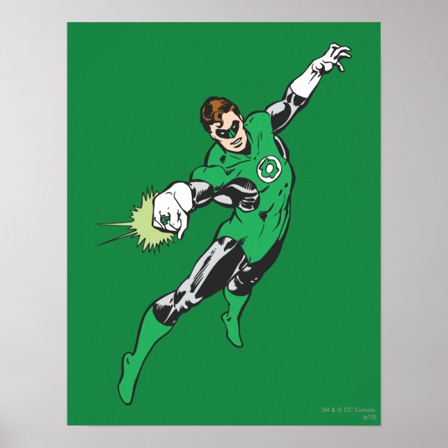 Green Lantern Jump Poster (Front)