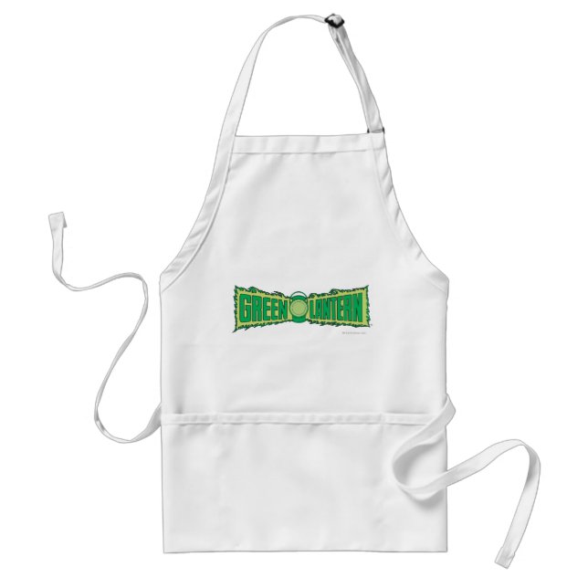 Green Lantern Letters 1 Adult Apron (Front)