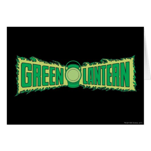 Green Lantern Letters 1 Cards (Front Horizontal)