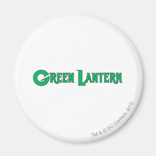 Green Lantern Letters 2 Magnet (Front)