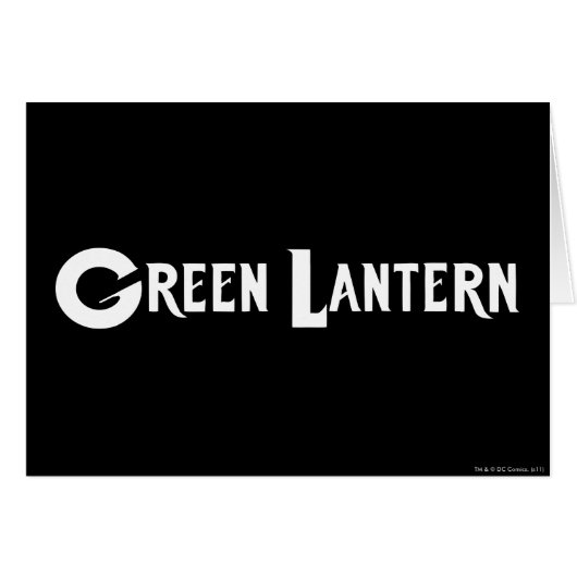Green Lantern Logo 10 Cards (Front Horizontal)