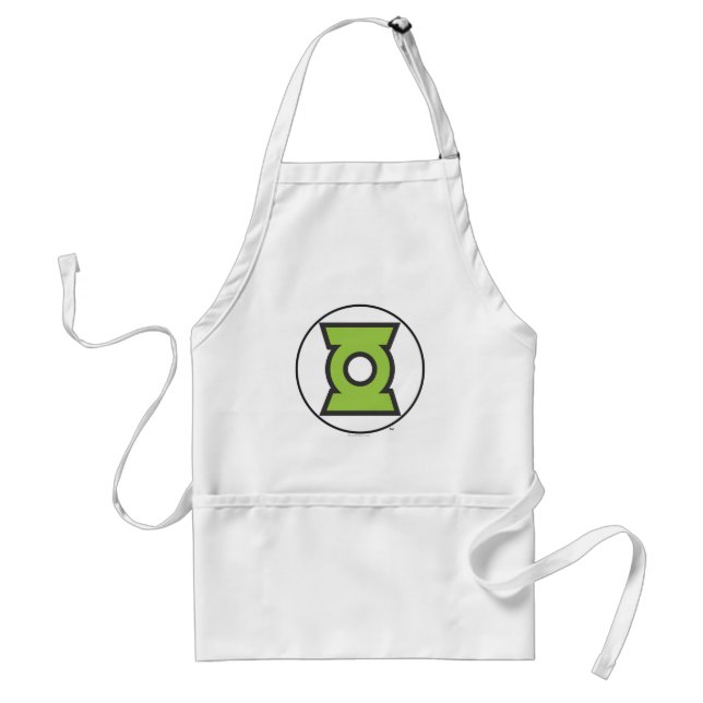 Green Lantern Logo 11 Adult Apron (Front)