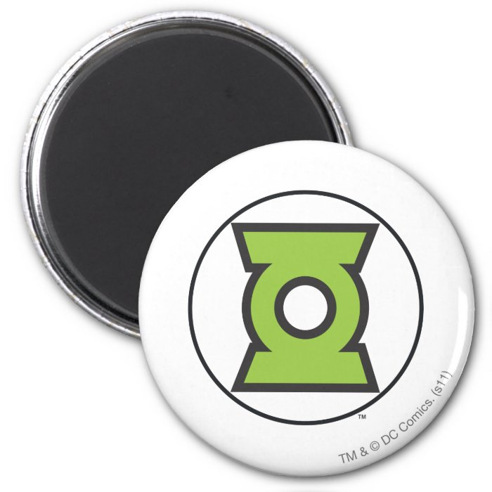 Green Lantern Logo 11 Fridge Magnets