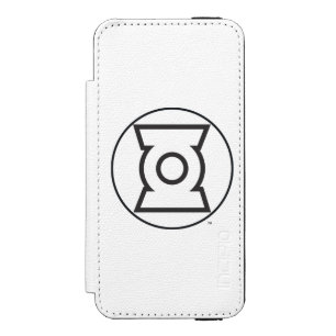 Green Lantern Logo 12 iPhone SE/5/5s Wallet Case