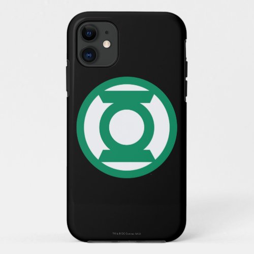 Green Lantern Logo 13 iPhone 11 Case