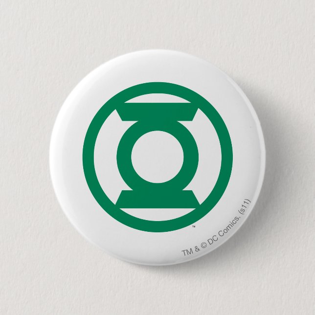 Green Lantern Logo 13 Pinback Button (Front)
