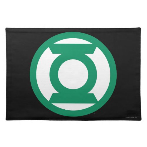 Green Lantern Logo 13 Placemat