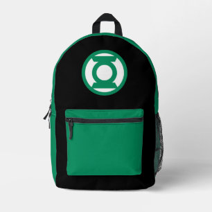 Green Lantern Logo 13 Printed Backpack