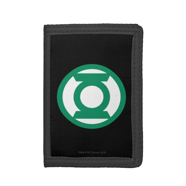 Green Lantern Logo 13 Trifold Wallet (Front Vertical)