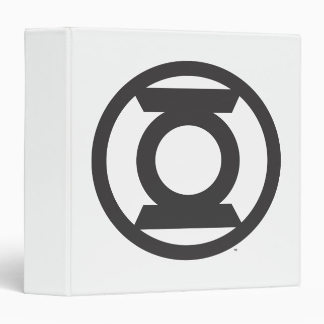 Green Lantern Logo 14 Binder (Front/Spine)