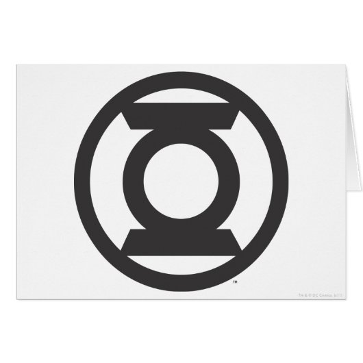 Green Lantern Logo 14 Cards (Front Horizontal)