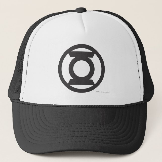 Green Lantern Logo 14 Trucker Hat (Front)