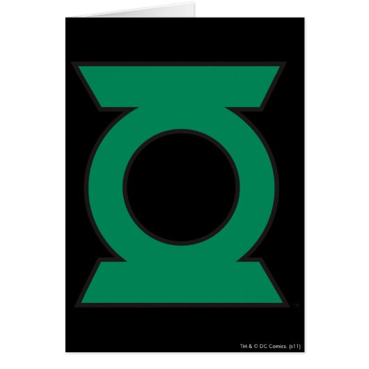 Green Lantern Logo 15 Cards (Front)