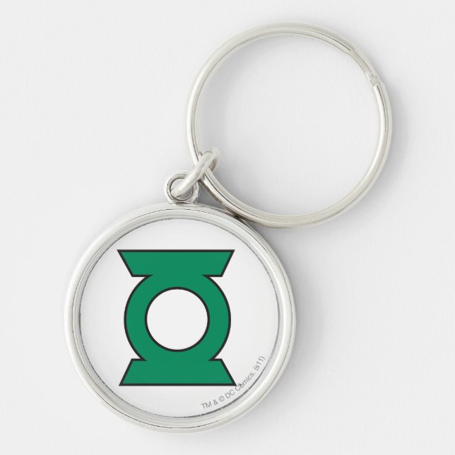 Green Lantern Logo 15 Keychain (Front)
