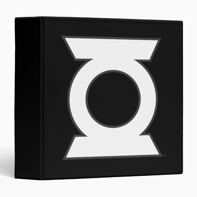 Green Lantern Logo 16 Binder (Front/Spine)
