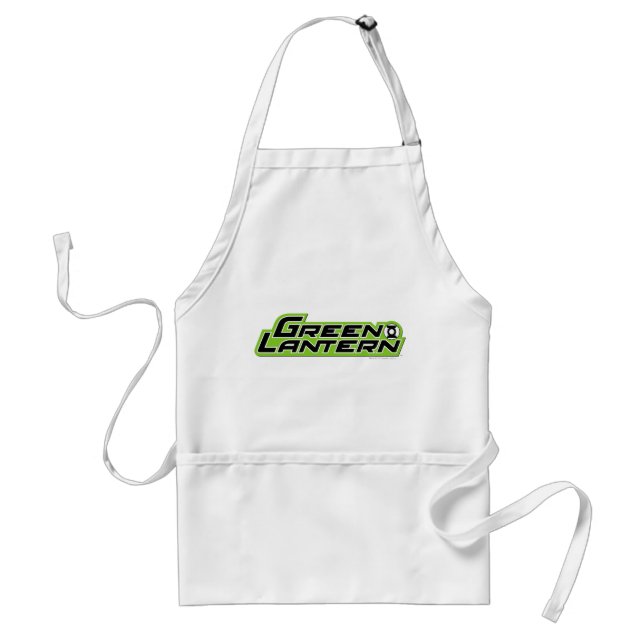 Green Lantern Logo 2 Adult Apron (Front)