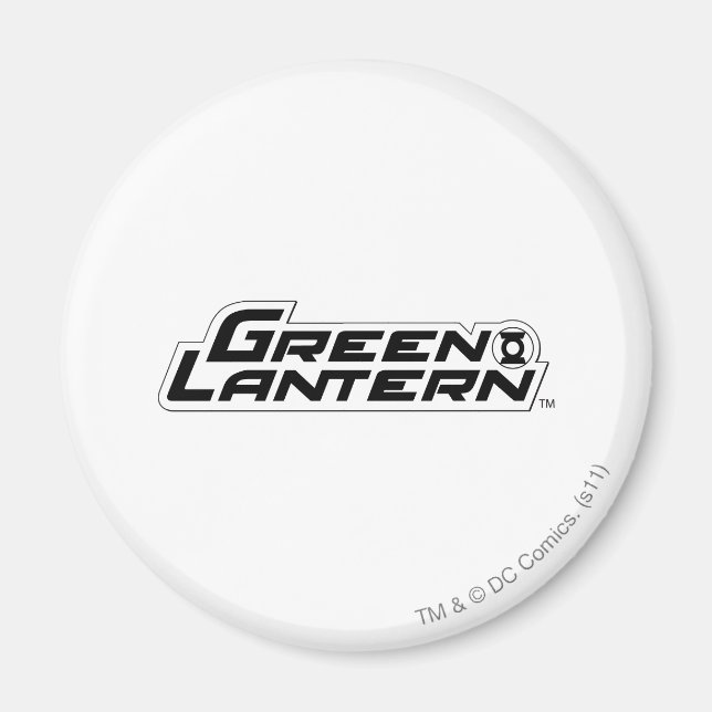 Green Lantern Logo 3 Magnet (Front)