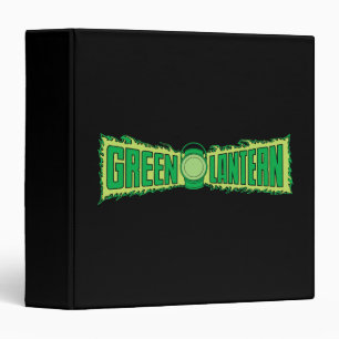 Green Lantern Logo 4 3 Ring Binder