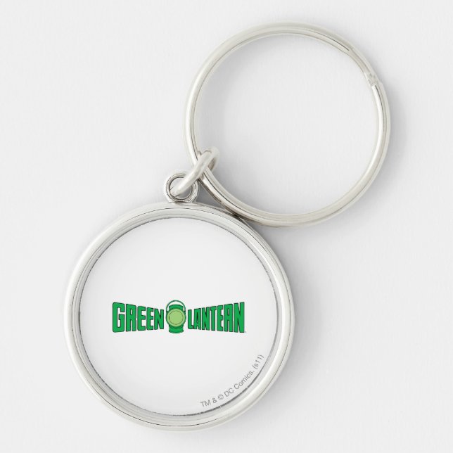 Green Lantern Logo 5 Keychain (Front)