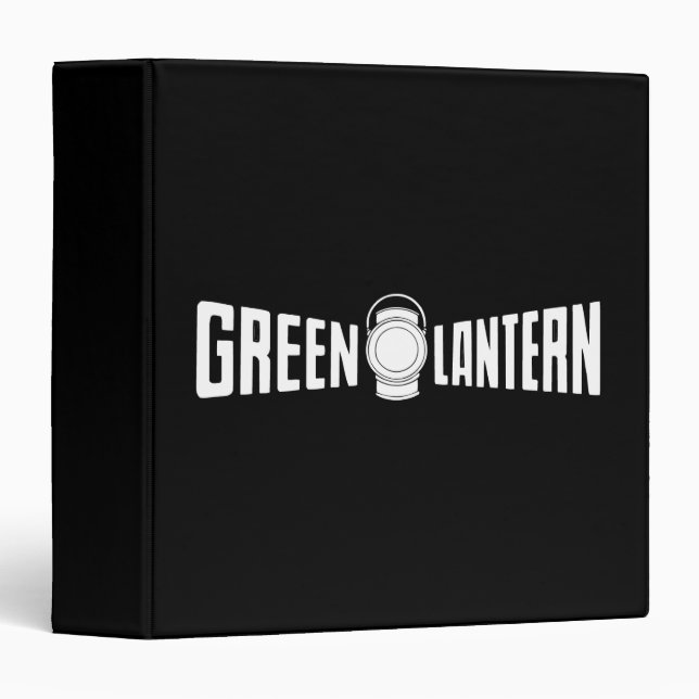 Green Lantern Logo 6 Binder (Front/Spine)