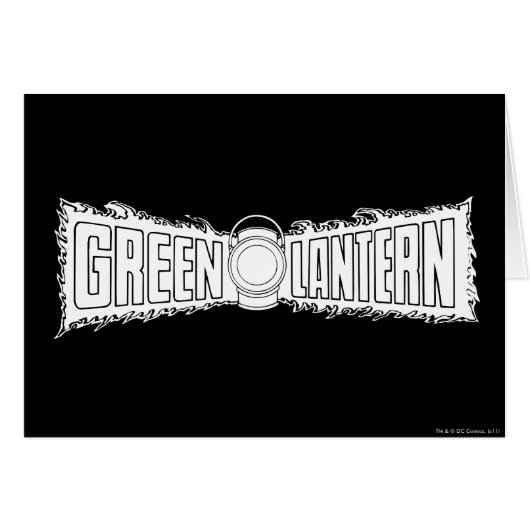 Green Lantern Logo 7 Cards (Front Horizontal)
