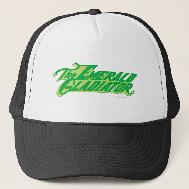 Green Lantern Logo 8 Trucker Hat (Front)