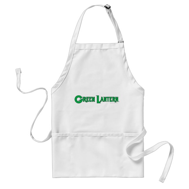 Green Lantern Logo 9 Adult Apron (Front)