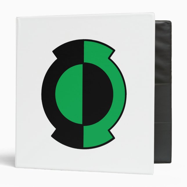 Green Lantern Logo Flipped Binder (Front/Inside)
