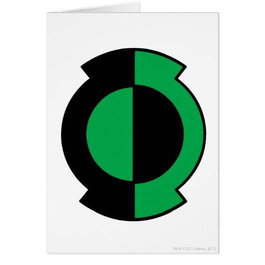 Green Lantern Logo Flipped Cards (Front)