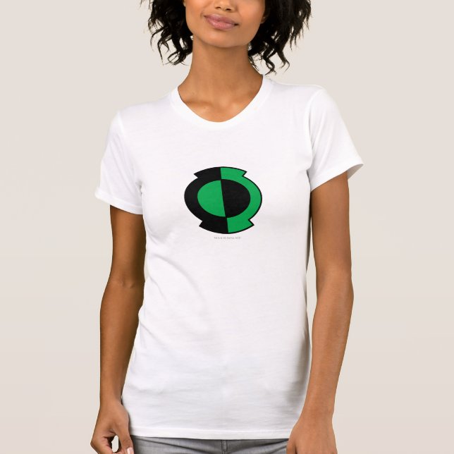 Green Lantern Logo Flipped T-Shirt (Front)