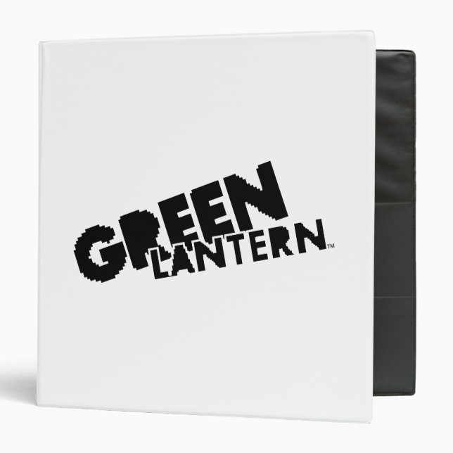 Green Lantern Logo - Pixels Binder (Front/Inside)