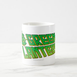 Green Lantern Logo - Slanted Coffee Mug