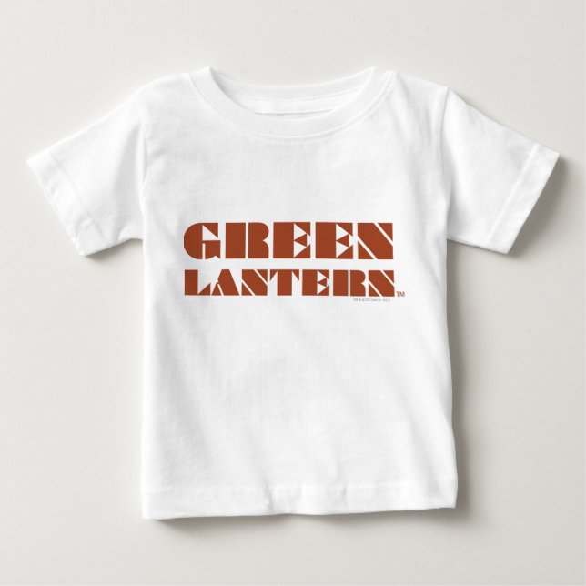 Green Lantern Logo - Tan Baby T-Shirt (Front)