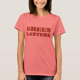 Green Lantern Logo - Tan T-Shirt