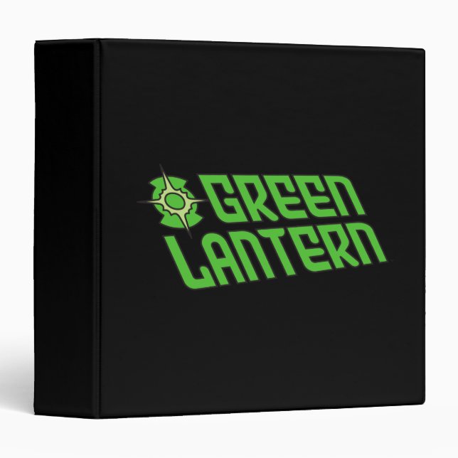 Green Lantern Logo Tilted Binder (Front/Spine)