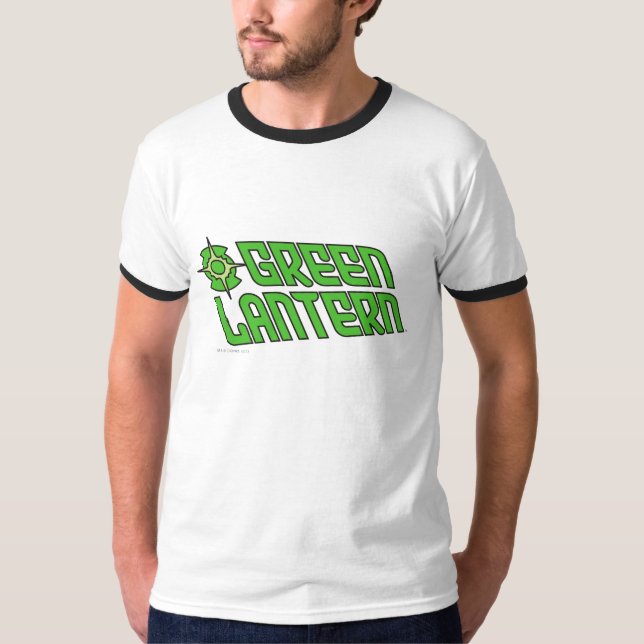 Green Lantern Logo Tilted T-Shirt (Front)