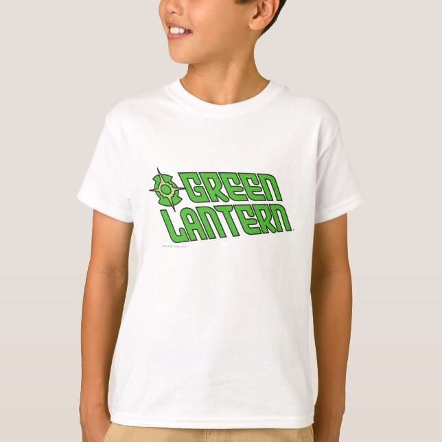 Green Lantern Logo Tilted T-Shirt (Front)
