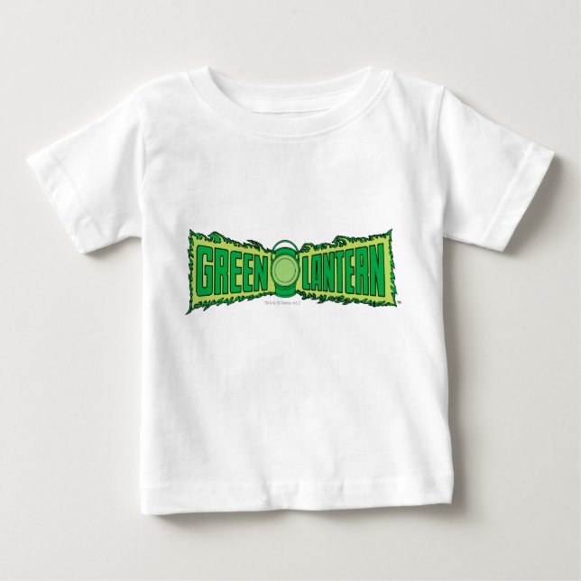Green Lantern Logo with Lantern Baby T-Shirt (Front)