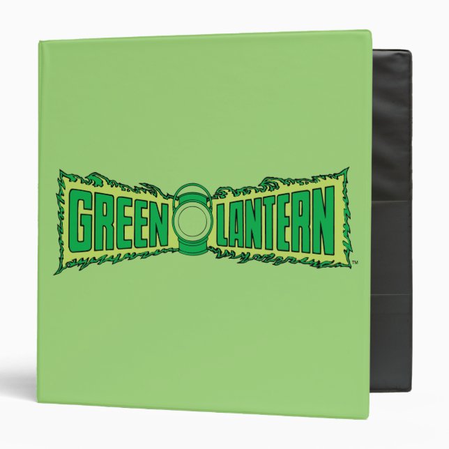 Green Lantern Logo with Lantern Binder (Front/Inside)